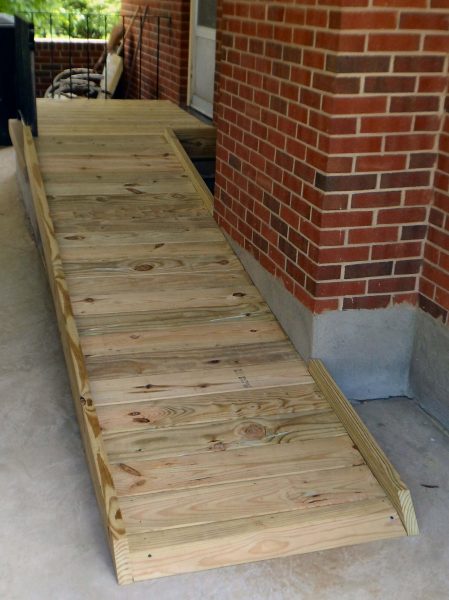roanoke virginia custom wood ramp